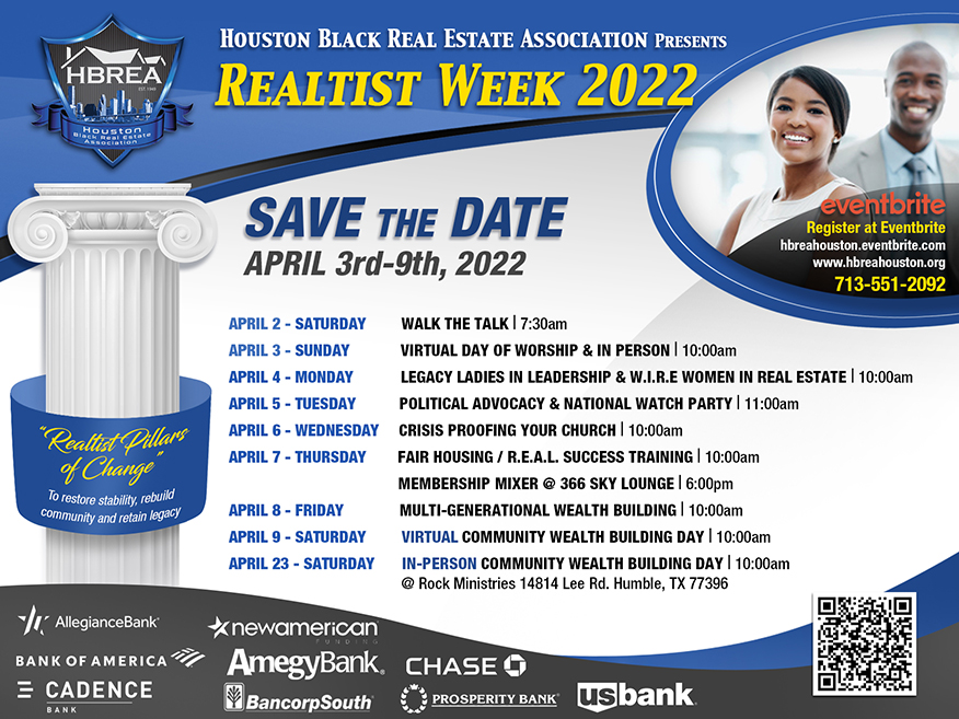 HBREA Realist Week (Save the Date)