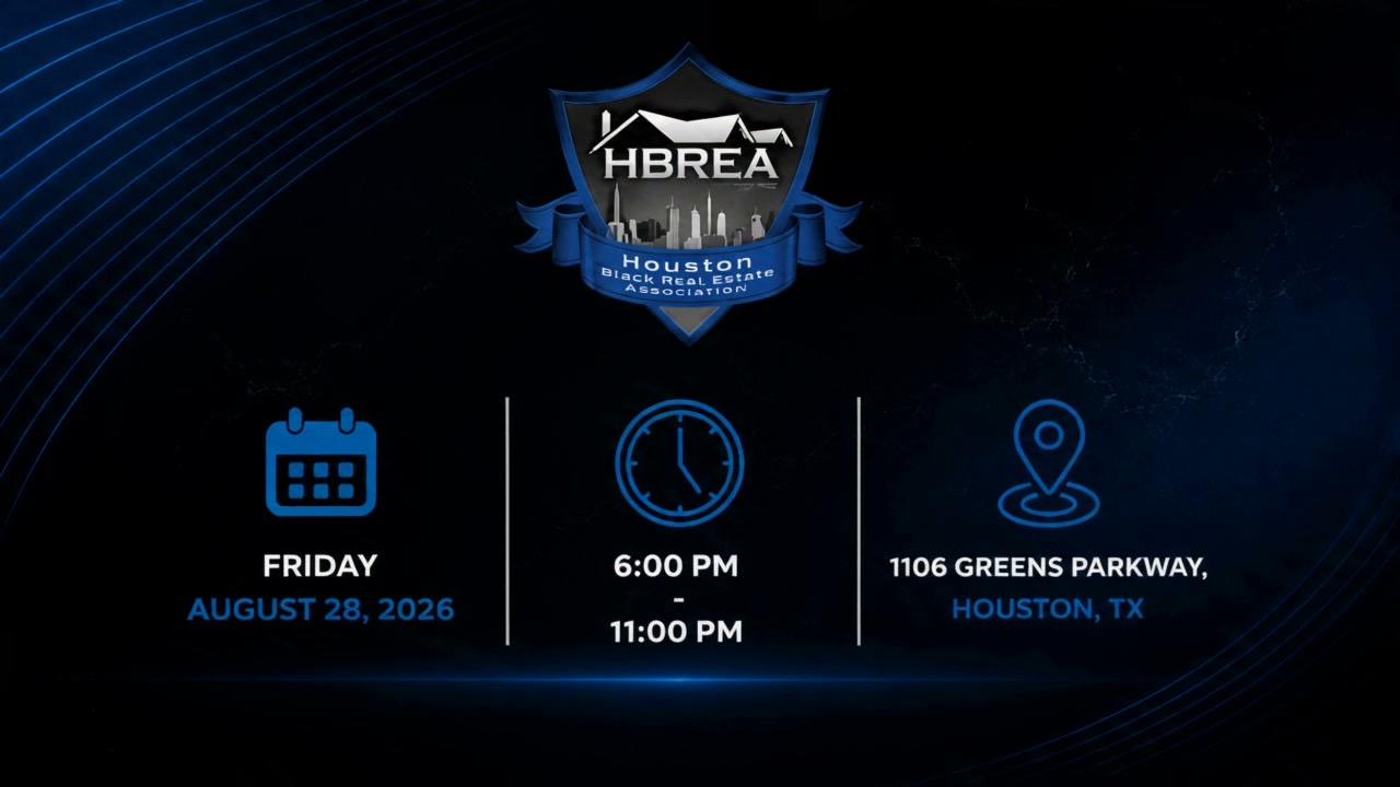 HBREA and Women's Council of HBREA networking social: Friday, August 28, 2026, 6:00 PM to 11:00 PM, 1106 Greens Parkway, Houston, TX